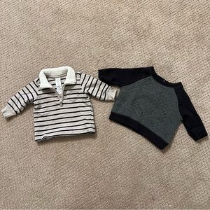 2 Baby (Boy) Sweaters 3/6 months